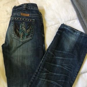 Cowgirl tuff jeans! Worn once!